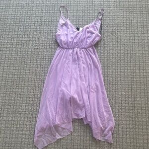 H&M divided purple dress, size S